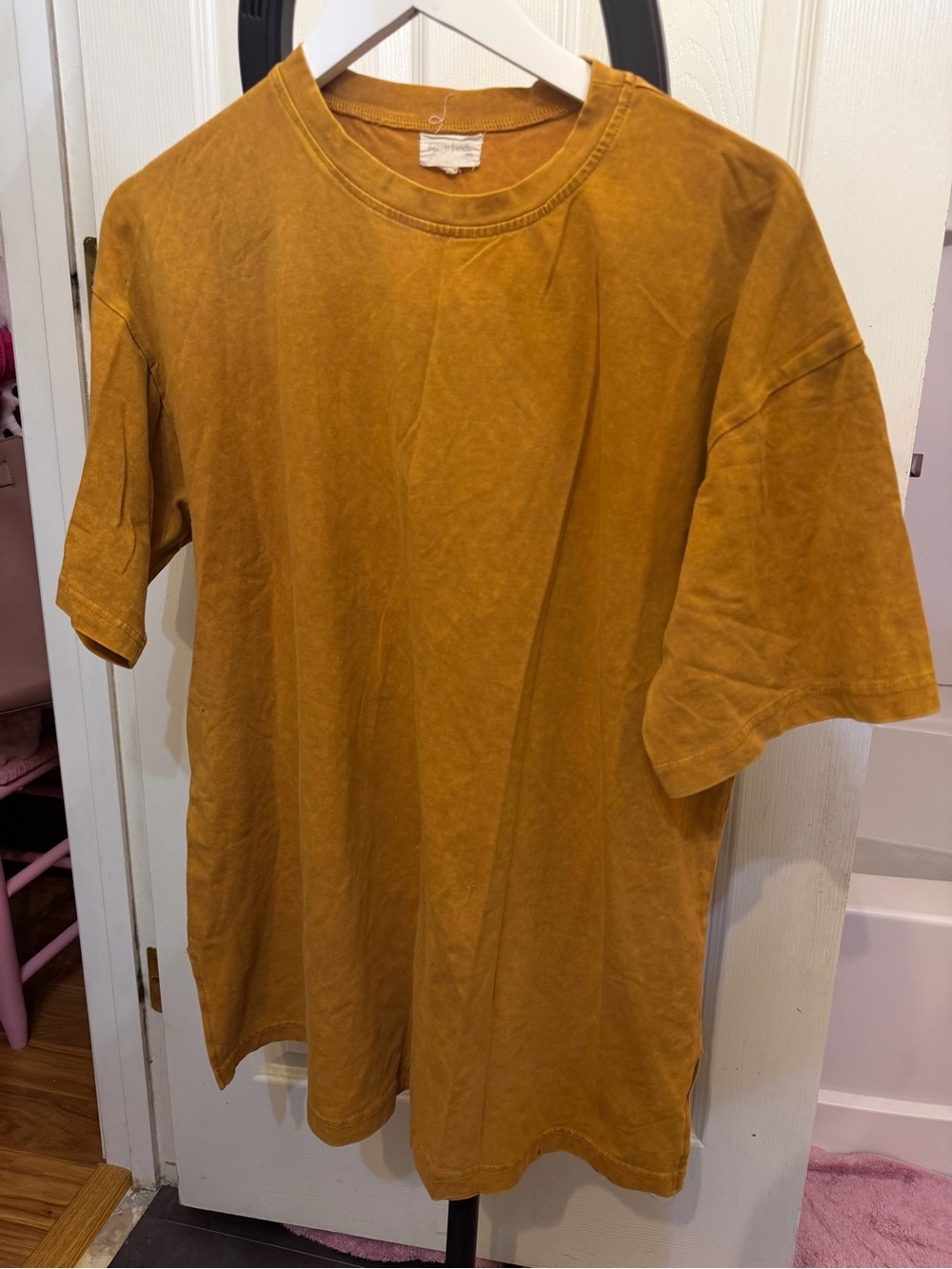 Forever French Baby Short Sleeve Tee in Mustard